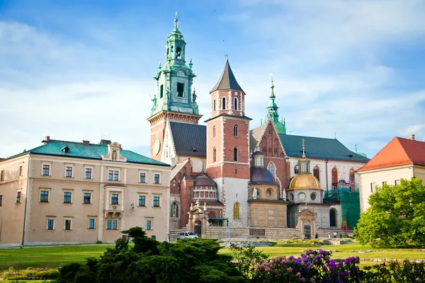 Вавель у Кракові — стокове фото