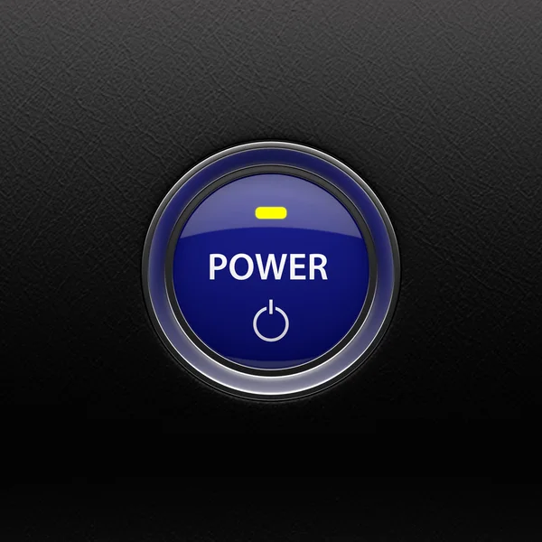 Power-knop — Stockfoto