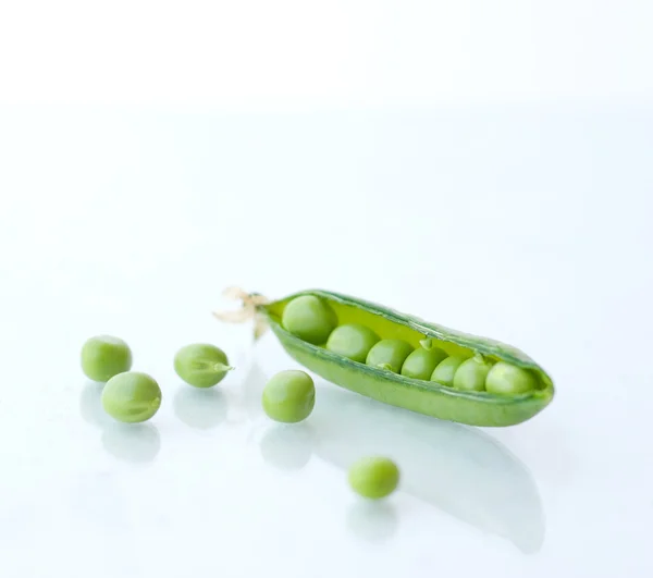 stock image Fresh green pea in the pod