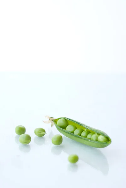 stock image Fresh green pea in the pod