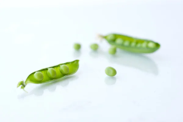 stock image Fresh green pea in the pod