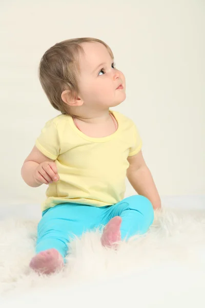 Младенец-павлин — стоковое фото