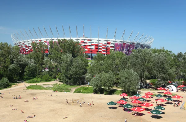 Warschau stadion — Stockfoto