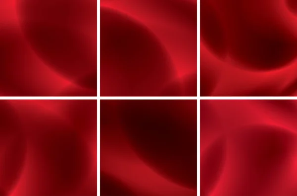 抽象的红色霓虹灯背景的设置-矢量 — 图库矢量图片