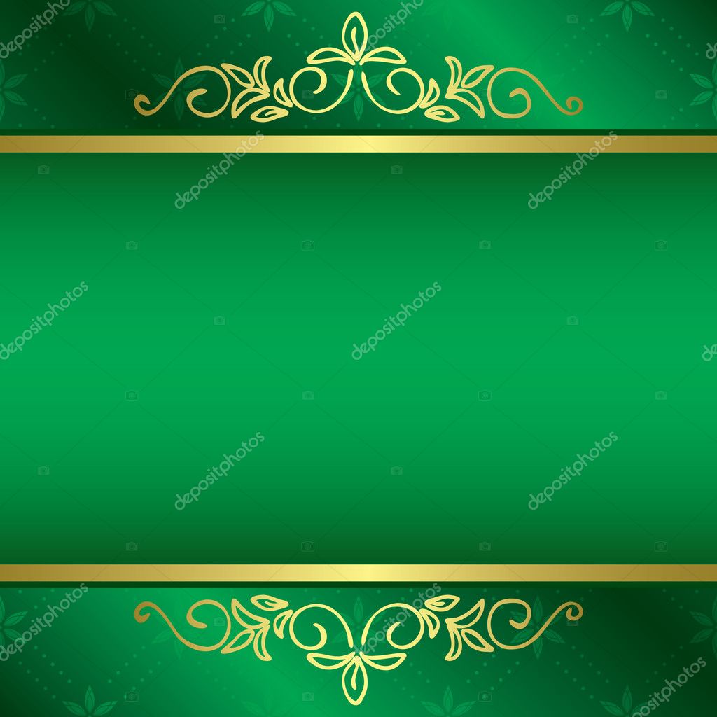 Fondo verde esmeralda imágenes de stock de arte vectorial | Depositphotos