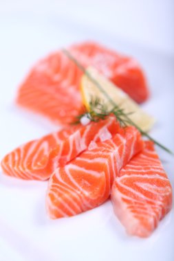 Fresh salmon clipart