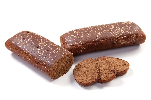 Brown long loaf — Stock Photo, Image