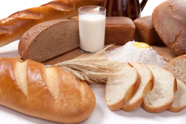 Produse de panificație de pâine — Fotografie, imagine de stoc