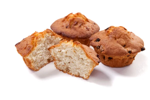 Muffins with raisins — Stock Photo, Image