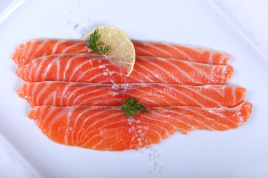 Fresh salmon clipart