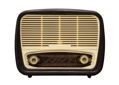 Old radio1 clipart