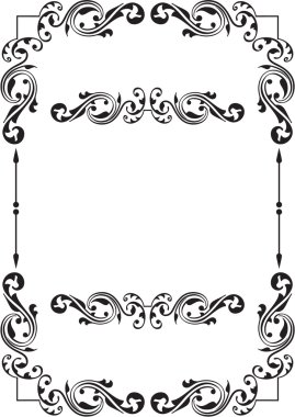 Vintage frame clipart