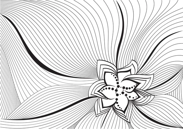 Fond fleur — Image vectorielle