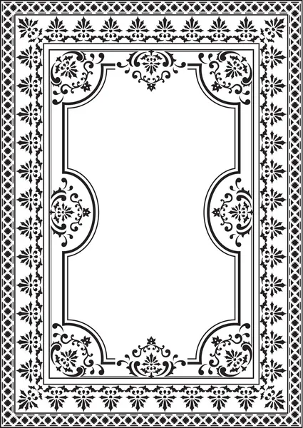 Old elegance picture — Stock Vector
