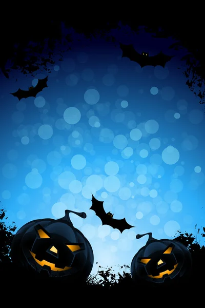 Grunge Arrière-plan pour Halloween Party — Image vectorielle