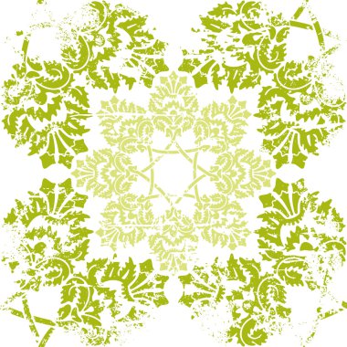 soyut grunge floral arka plan