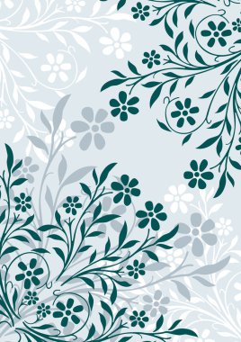 Floral background clipart