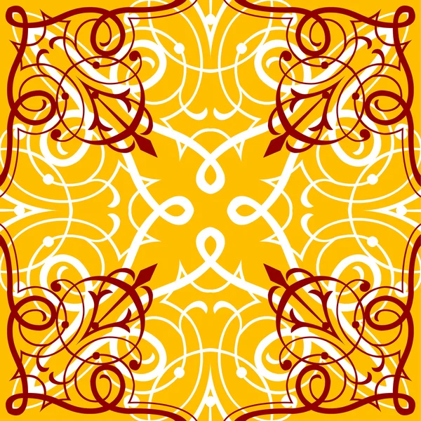 Ілюстрація помаранчевої квіткової — стоковий вектор