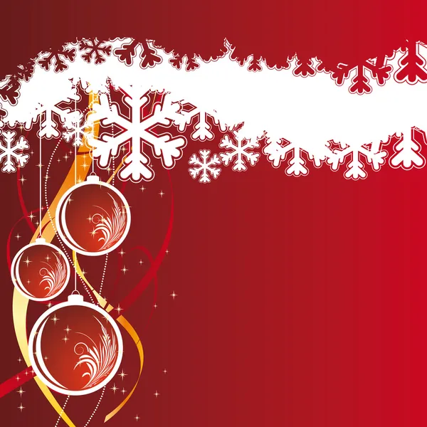 Décoration de Noël — Image vectorielle