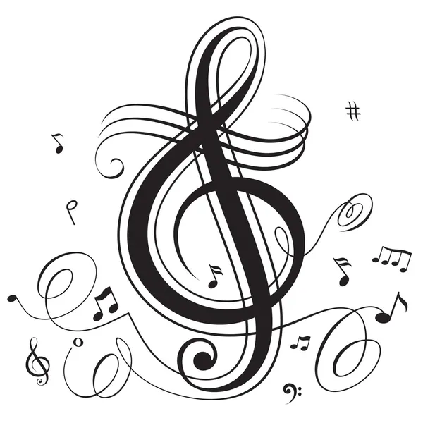 Музыкальный бит — стоковый вектор
