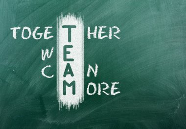 Acronym of TEAM clipart