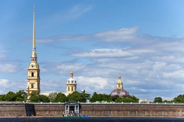 Rosja. Petersburg. twierdzy Piotra i Pawła — Zdjęcie stockowe