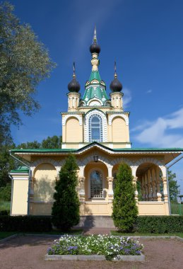 Kilise Tanrı'nın kutsal kişilerin resmi 