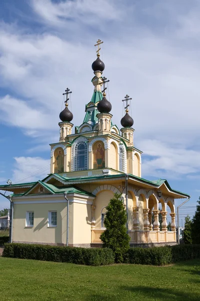 Church for the sake of the Mother of God icon "All grieving pleasure". Russia. Petersburg. — Stock Photo, Image