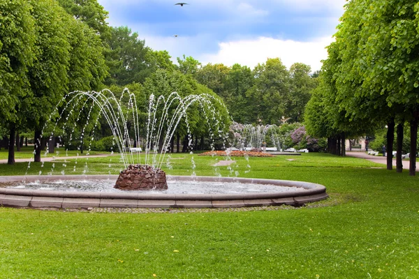 Fountain Park. Petersburg. Oroszország. — Stock Fotó