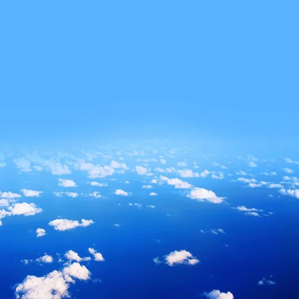 Felhők felett — Stock Fotó