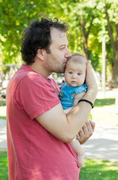 Отец и ребенок — стоковое фото