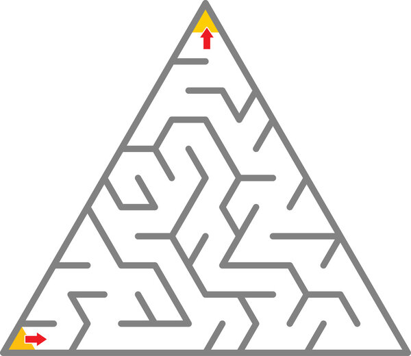 Треугольный лабиринт
