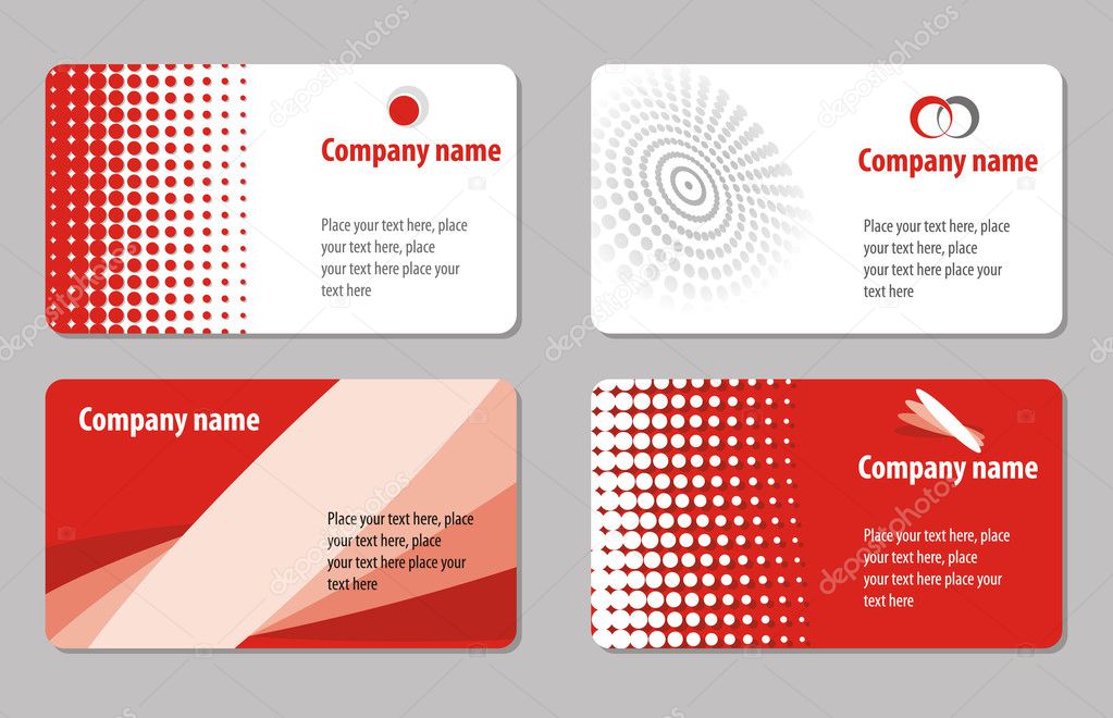 Business card template collection