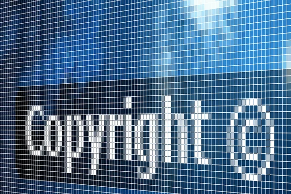 Autorská práva — Stockový vektor