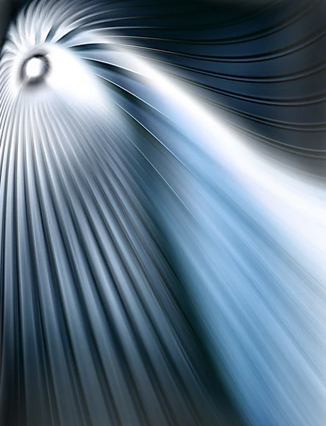 Abstract blue tunel — Stockfoto