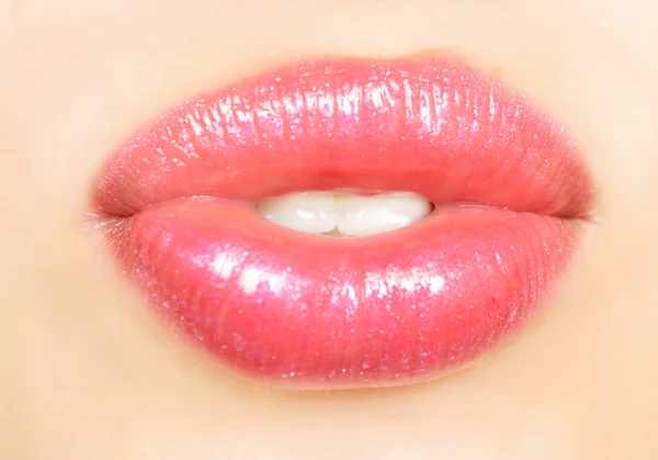 Mooie lippen. — Stockfoto