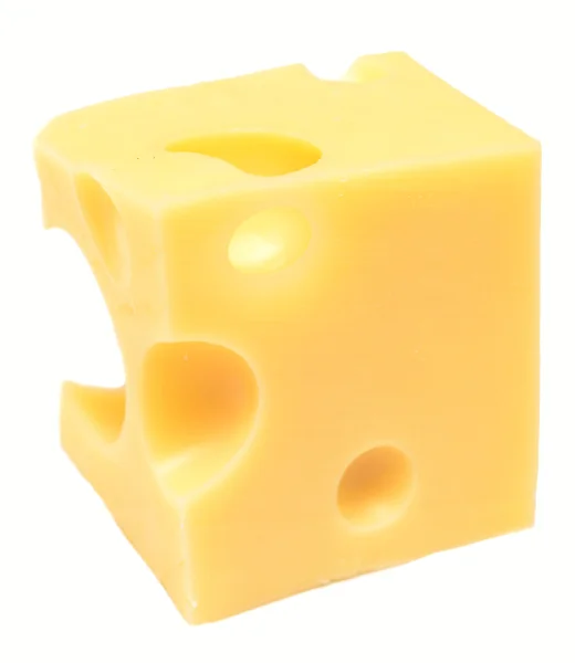 Сырный куб — стоковое фото
