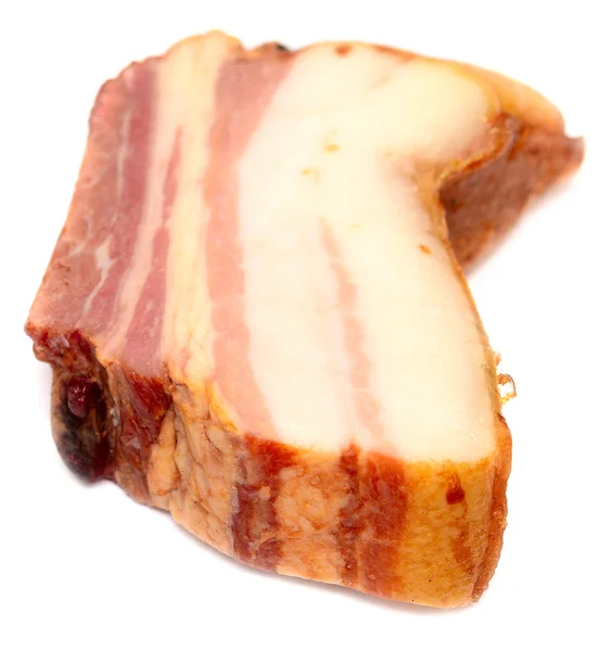 Bacon on white — Stock Photo, Image
