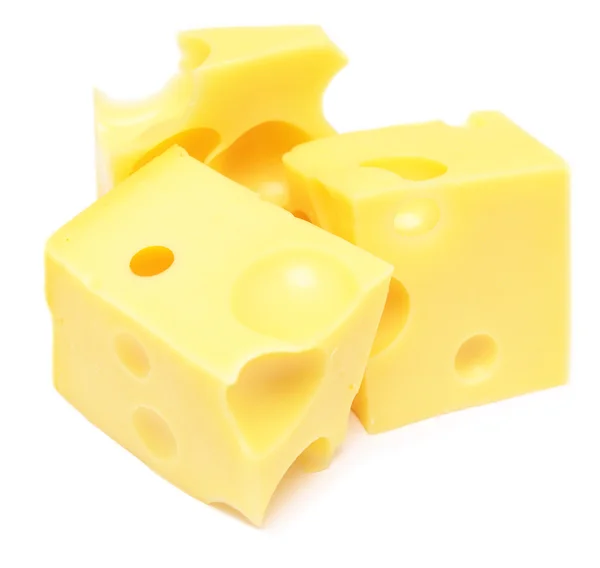 Kostki sera — Zdjęcie stockowe