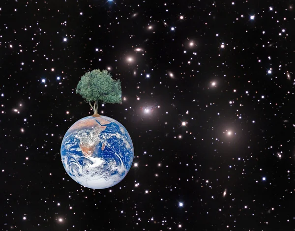 Terra.Elementi di questa immagine forniti dalla NASA — Foto Stock