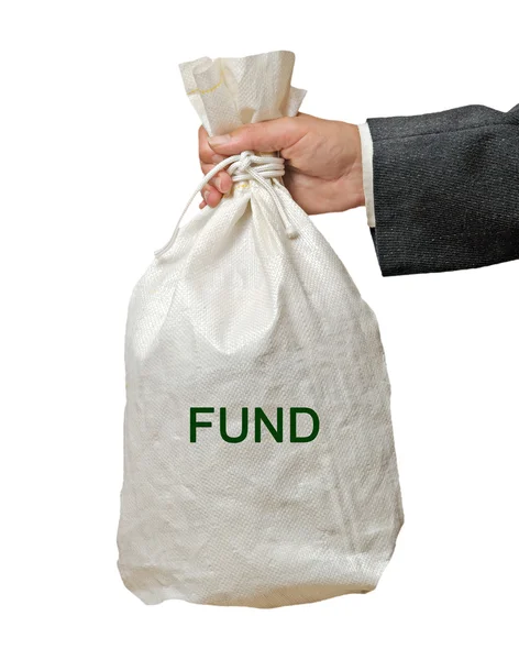Väska med fond — Stockfoto