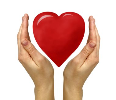 Gift of heart clipart