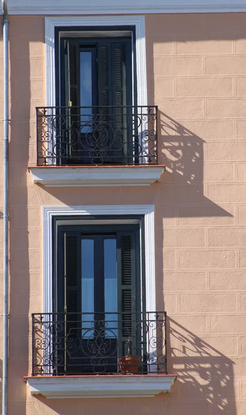 stock image Pink Madrid building