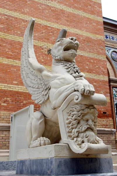 Madrid Wing lion — Stock Photo, Image