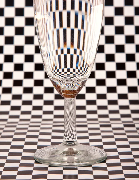 Primer plano de cristal de champaigne — Foto de Stock