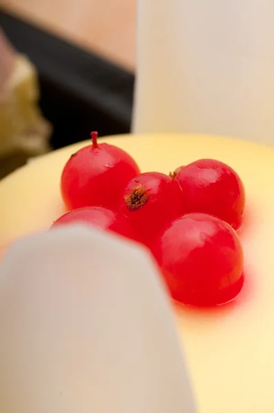 Taze üzümü berry meyve pasta — Stok fotoğraf