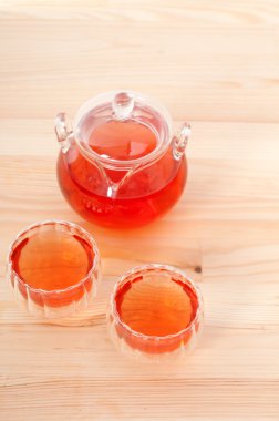 Bitkisel doğal çiçek çay infüzyon ile kuru çiçekler