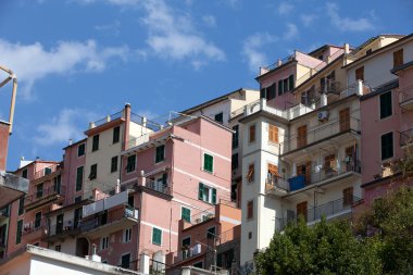 Manarola - İtalya 'nın Cinque Terre kentlerinden biri