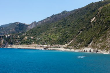 cinque terre pitoresk sahil şeridi