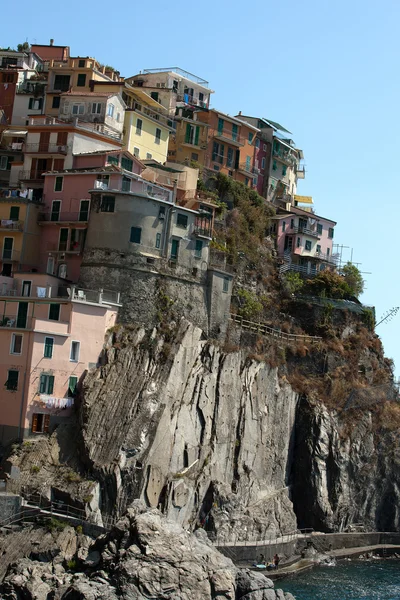 Manarola - eine der Städte der Cinque Terre in Italien — Stockfoto